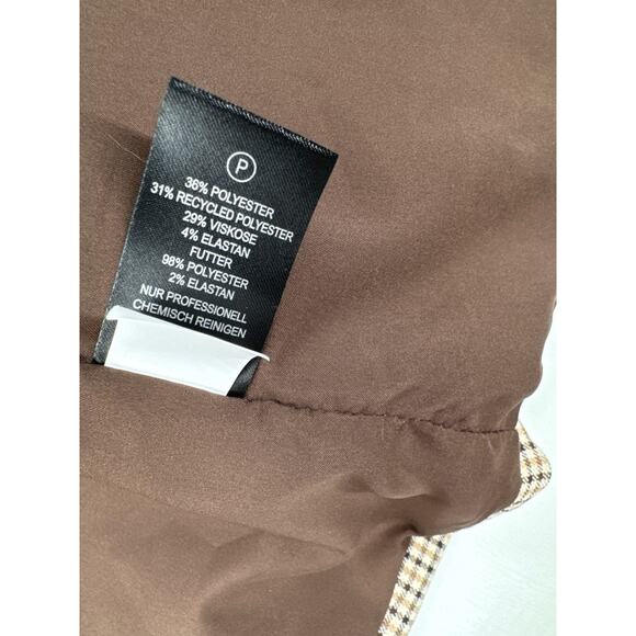 Joie blazer brown tan size M - Picture 7 of 11